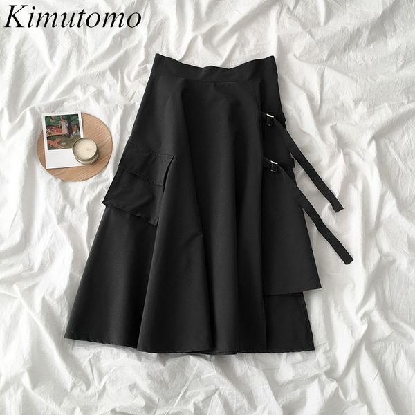 kimutomo fashion solid skirt women korea chic spring style ladies high waist pocket black skirts streetwear casual 210521
kimutomo fashion solid skirt women korea chic spring style ladies high waist pocket black skirts streetwear casual 210521