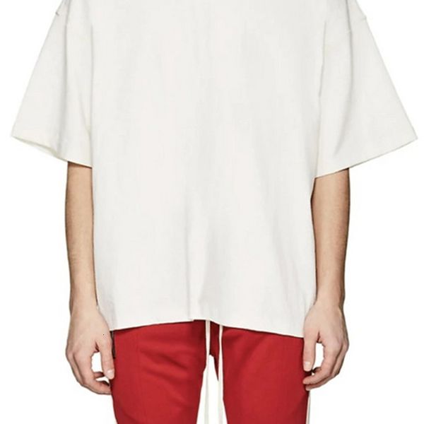 fog fifth collection distressed wear inside-out women short sleeve shirts tees hiphop streetwear men cotton thick t shirt, White;black
fog fifth collection distressed wear inside-out women short sleeve shirts tees hiphop streetwear men cotton thick t shirt, White;black
