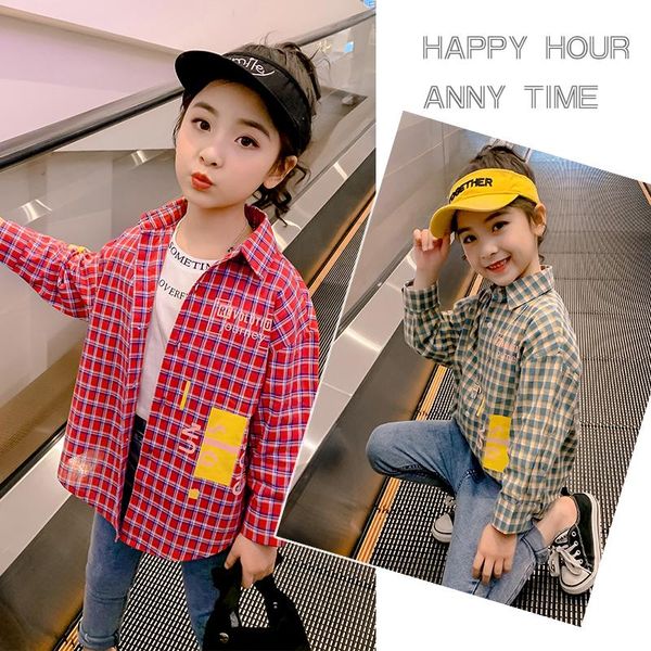 shirts casual baby girls clothes fashion cotton long sleeve plaid kids loose spring autumn children outfits 6 8 10 12 year, White;black
shirts casual baby girls clothes fashion cotton long sleeve plaid kids loose spring autumn children outfits 6 8 10 12 year, White;black