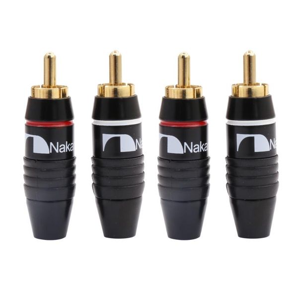 smart power plugs 4pcs nakamichi rca plug audio cable male connector 24k gold plated
smart power plugs 4pcs nakamichi rca plug audio cable male connector 24k gold plated