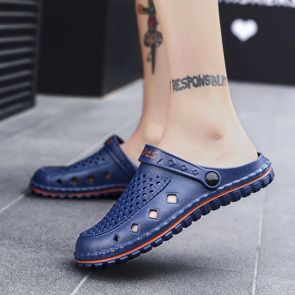 2021 cross-border slippers mens womens hole sandals shoes breathable lightweight sandal and slipper fashion casual beach trainer size 42 cod, Black
2021 cross-border slippers mens womens hole sandals shoes breathable lightweight sandal and slipper fashion casual beach trainer size 42 cod, Black