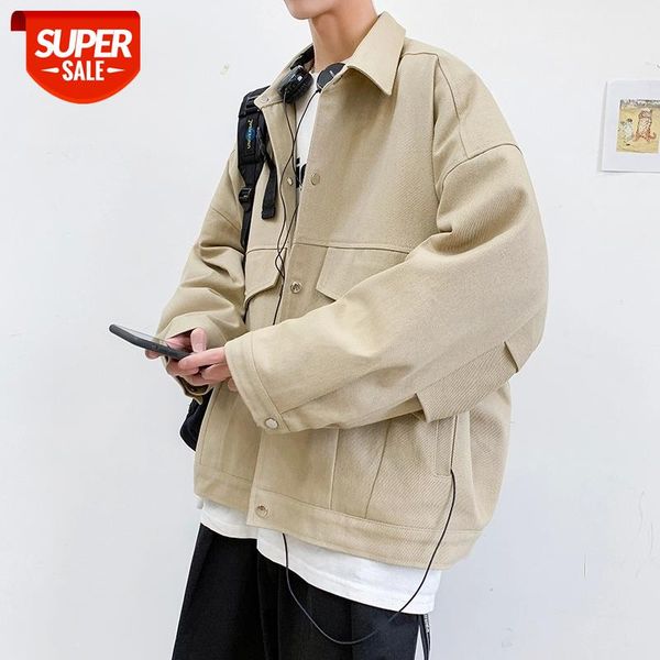 2020 autumn korean style men's trendy pocket outerwear streetwear bomber jacket fashion loose coats windbreaker large size -2xl #yr41, White;black
2020 autumn korean style men's trendy pocket outerwear streetwear bomber jacket fashion loose coats windbreaker large size -2xl #yr41, White;black