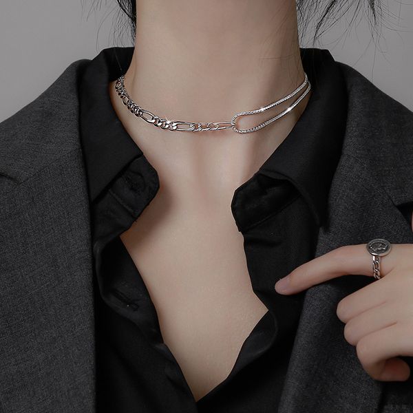 necklace female clavicle necklace short wave web celebrity new chain necklace design feeling female niche clavicle, Silver
necklace female clavicle necklace short wave web celebrity new chain necklace design feeling female niche clavicle, Silver
