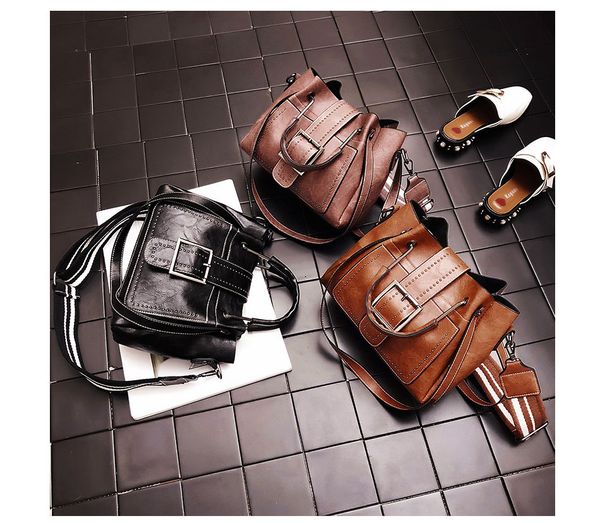 women fashion pu leather handbags crossbody bags vintage bucket shoulder ladies handbag sac femme
women fashion pu leather handbags crossbody bags vintage bucket shoulder ladies handbag sac femme