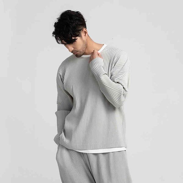 men's t-shirts iefb wear japanese stretch fabric pleated loose round collar long sleeve t-shirt male 9y3057 0ipp, White;black
men's t-shirts iefb wear japanese stretch fabric pleated loose round collar long sleeve t-shirt male 9y3057 0ipp, White;black