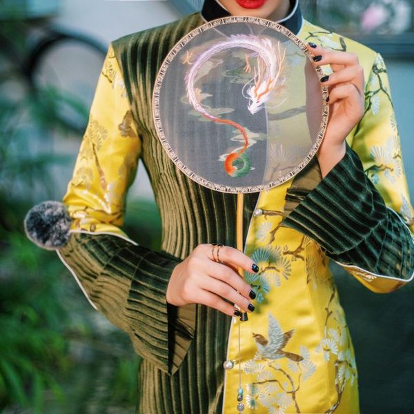 cheongsam long pleated fall / winter 2021 china style retro conference dress women's modified butterfly warbler ethnic clothing, Red
cheongsam long pleated fall / winter 2021 china style retro conference dress women's modified butterfly warbler ethnic clothing, Red