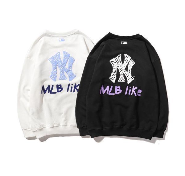 sweatshirts york yank korean embroidered coil professional baseball yankees cotton round neck couple's sweater, Black
sweatshirts york yank korean embroidered coil professional baseball yankees cotton round neck couple's sweater, Black