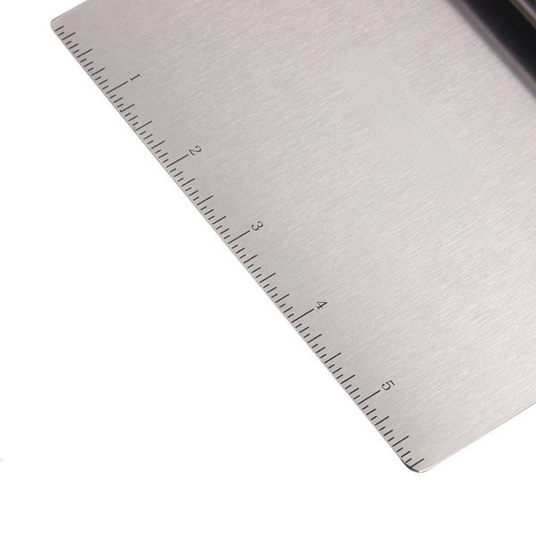 baking & pastry tools multi-purpose stainless steel scraper chopper, dough scraper, pizza cutter , kitchen
baking & pastry tools multi-purpose stainless steel scraper chopper, dough scraper, pizza cutter , kitchen