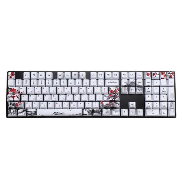keys plum blossom keycap set oem profile pbt sublimation keycaps for mechanical keyboards
keys plum blossom keycap set oem profile pbt sublimation keycaps for mechanical keyboards
