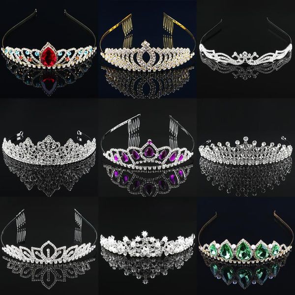 hair clips & barrettes 2021 bridal wedding tiaras crown prom jewelry luxury silver color crystal rhinestone accessories for women girl, Golden;silver
hair clips & barrettes 2021 bridal wedding tiaras crown prom jewelry luxury silver color crystal rhinestone accessories for women girl, Golden;silver