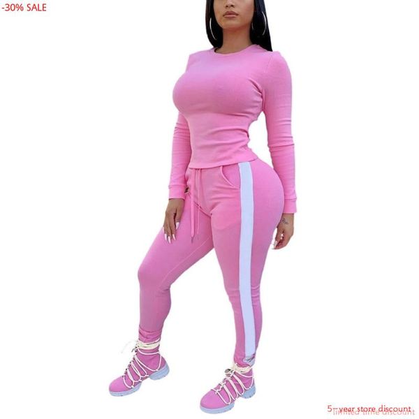 women's tracksuits women set long sleeve t-shirt tee striped jogger pants suit tracksuit sport two piece fitness outfit sweatpants, Gray
women's tracksuits women set long sleeve t-shirt tee striped jogger pants suit tracksuit sport two piece fitness outfit sweatpants, Gray