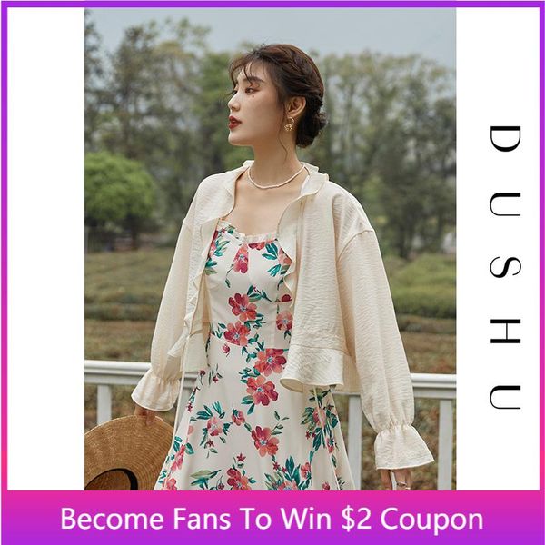 women's blouses & shirts dushu plus size office lady french wood ears sunscreen cardigan long sleeve 2021 summer all-match women shirt, White
women's blouses & shirts dushu plus size office lady french wood ears sunscreen cardigan long sleeve 2021 summer all-match women shirt, White