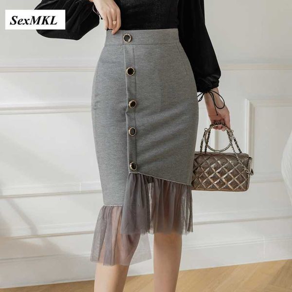 faldas mujer moda fashion high waist bodycon skirts women korean clothes black gray elegant button red pencil skirt 210528
faldas mujer moda fashion high waist bodycon skirts women korean clothes black gray elegant button red pencil skirt 210528