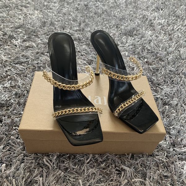 summer women sandals square toe ladies heel mules clear pvc transparent high heels slippers female fashion chain shoes woman rthr5t6j56k, Black
summer women sandals square toe ladies heel mules clear pvc transparent high heels slippers female fashion chain shoes woman rthr5t6j56k, Black