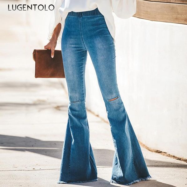 jenas women tassel hole stretch casual trousers autumn winter flare jeans feamle long fashion lugentolo women's, Blue
jenas women tassel hole stretch casual trousers autumn winter flare jeans feamle long fashion lugentolo women's, Blue