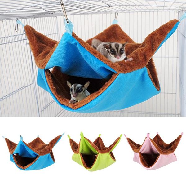 double thick plush warm bed rat hammock for hamster house hanging nest sleeping bag tree beds guinea pig cage small animal supplies
double thick plush warm bed rat hammock for hamster house hanging nest sleeping bag tree beds guinea pig cage small animal supplies