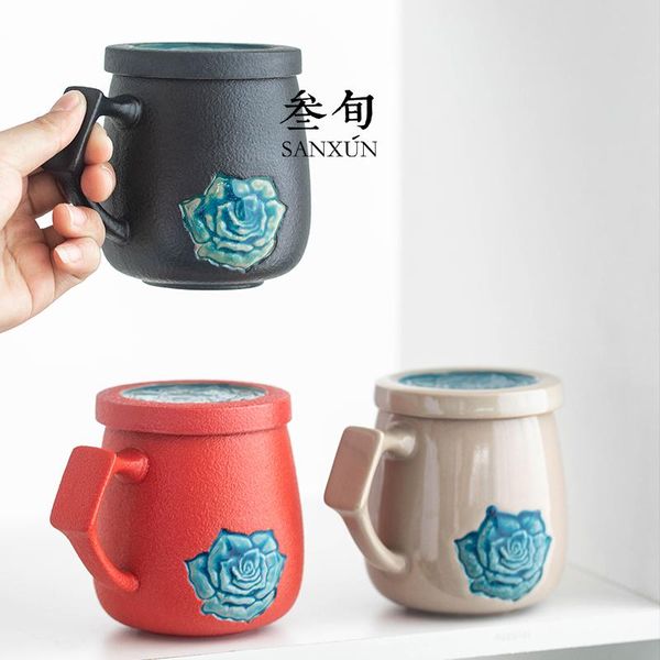 mugs fragrance glaze color mug office tea cup ceramic filter with lid and wat separating
mugs fragrance glaze color mug office tea cup ceramic filter with lid and wat separating