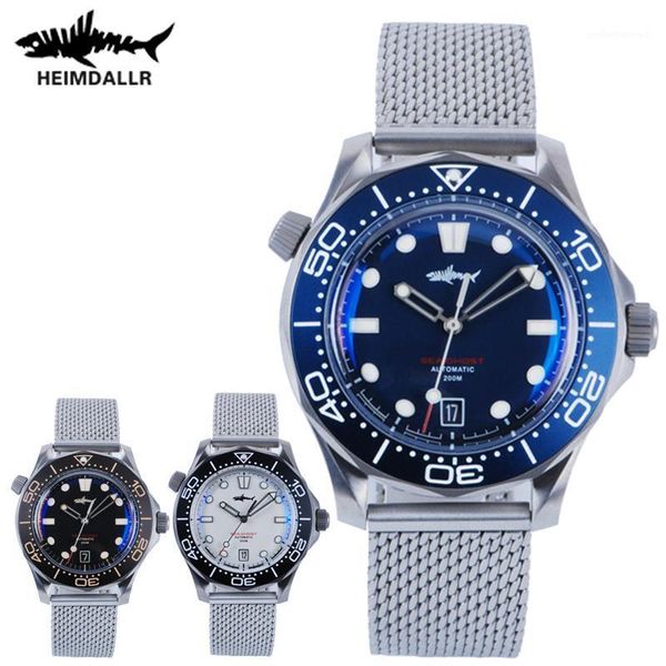 titanium sea ghost automatic watch men 200m diver japan nh35 mechanical wristwatch 2021 arrival c3 luminous wristwatches, Slivery;brown
titanium sea ghost automatic watch men 200m diver japan nh35 mechanical wristwatch 2021 arrival c3 luminous wristwatches, Slivery;brown