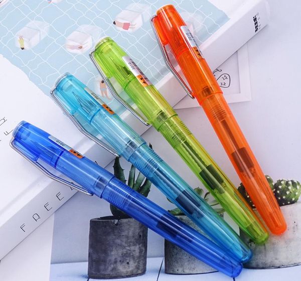 set upgraded transparent wing sung 3010 fountain pen ef/f 0.38/0.5 wingsung ink silver clip for office school business pens
set upgraded transparent wing sung 3010 fountain pen ef/f 0.38/0.5 wingsung ink silver clip for office school business pens