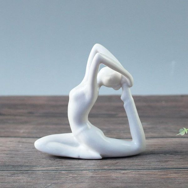 decorative objects & figurines large modern minimalist creative yoga girl ornaments abstract figures small ceramic pure white crafts
decorative objects & figurines large modern minimalist creative yoga girl ornaments abstract figures small ceramic pure white crafts