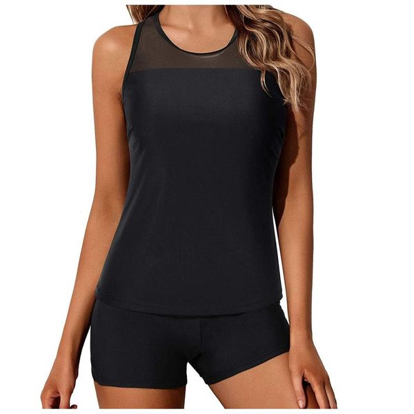 women's swimwear chamsgend bathing suit women swimming tankini 2021 two piece swimsuit plus size mayo beach wear push up bathers, White;black
women's swimwear chamsgend bathing suit women swimming tankini 2021 two piece swimsuit plus size mayo beach wear push up bathers, White;black
