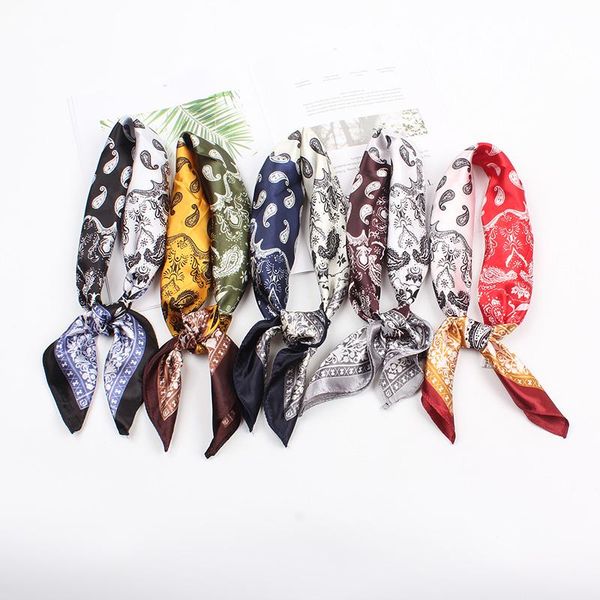 scarves fashion women square scarf vintage print foulard femme headband handkerchief hair band neck head 2021, Blue;gray
scarves fashion women square scarf vintage print foulard femme headband handkerchief hair band neck head 2021, Blue;gray