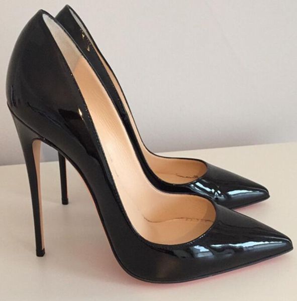 dress shoes 12cm nude/black pointed high heel women red shiny bottom 2021 classics wedding no box 
dress shoes 12cm nude/black pointed high heel women red shiny bottom 2021 classics wedding no box