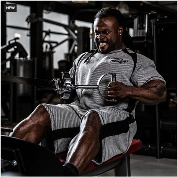 men's t-shirts t-shirt casual summer fitness man short sleeve workout homme t-shirts l572 t1vu, White;black
men's t-shirts t-shirt casual summer fitness man short sleeve workout homme t-shirts l572 t1vu, White;black