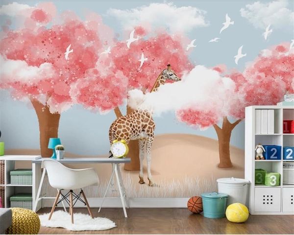wallpapers custom 3d self adhesive wallpaper hand painted woods giraffe blue sky white clouds children's room painting tv background mu
wallpapers custom 3d self adhesive wallpaper hand painted woods giraffe blue sky white clouds children's room painting tv background mu