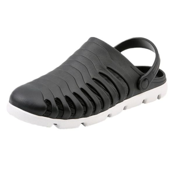 slippers summer mens casual flats holes lightweight outside beach breathable hole shoes low heel height comfortable, Black
slippers summer mens casual flats holes lightweight outside beach breathable hole shoes low heel height comfortable, Black