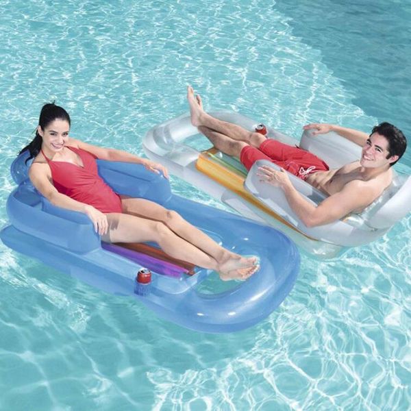 inflatable floats & tubes single bed with armrest cup hole backrest recliner water leisure chair floating rows hammock pool lounger
inflatable floats & tubes single bed with armrest cup hole backrest recliner water leisure chair floating rows hammock pool lounger