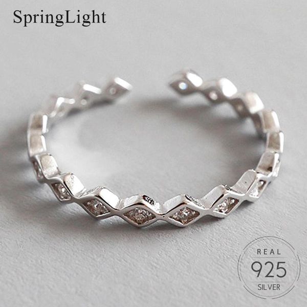 springlight elegant four-sided zircon ring real 925 sterling silver creative handmade designer fine jewelry rings for women gift cluster, Golden;silver
springlight elegant four-sided zircon ring real 925 sterling silver creative handmade designer fine jewelry rings for women gift cluster, Golden;silver