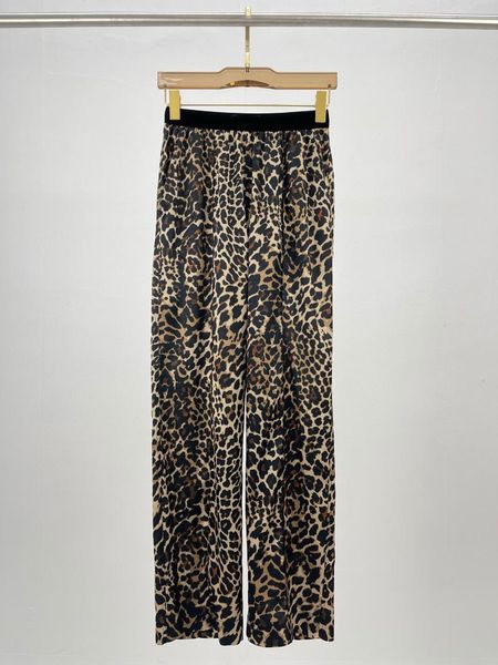 women's pants & capris 2021 women fashion loose letter waist leopard print trousers 0624, Black;white
women's pants & capris 2021 women fashion loose letter waist leopard print trousers 0624, Black;white