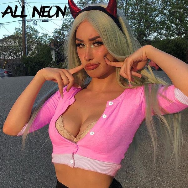 women's t-shirt allneon e-girl sweet single-breasted patchwork ribbed crop y2k pink o-neck long sleeve t-shirs heart buttons autumn ca, White
women's t-shirt allneon e-girl sweet single-breasted patchwork ribbed crop y2k pink o-neck long sleeve t-shirs heart buttons autumn ca, White