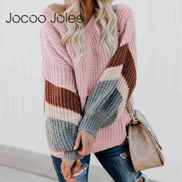 fashion striped v neck pullover women autumn winter vintage long sleeve knitted sweater female high street loose jumper 210416, White;black
fashion striped v neck pullover women autumn winter vintage long sleeve knitted sweater female high street loose jumper 210416, White;black