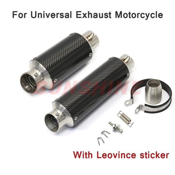 motorcycle universal exhaust escape moto pipe muffler carbon fiber bicycle modified slip on for yzf r6 z250 cbr500 nmax 125 fz6 system
motorcycle universal exhaust escape moto pipe muffler carbon fiber bicycle modified slip on for yzf r6 z250 cbr500 nmax 125 fz6 system