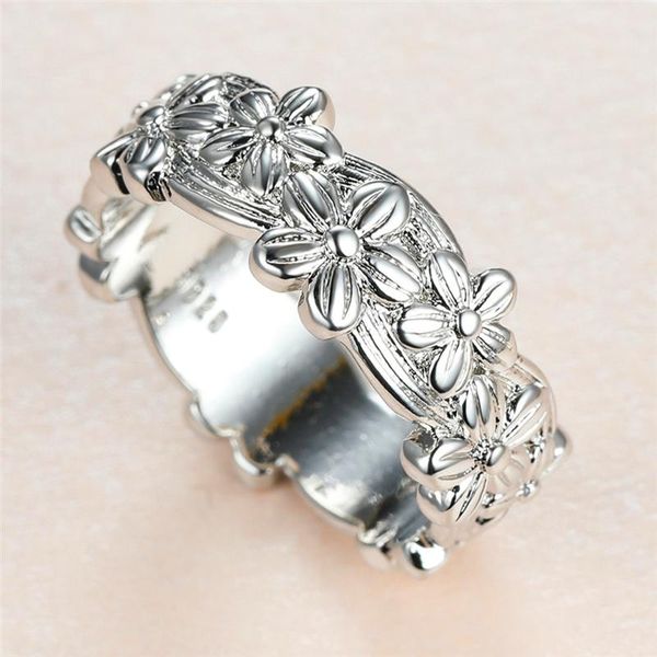 classic female metal big ring charm silver color wedding rings for women dainty bride flower engagement, Slivery;golden
classic female metal big ring charm silver color wedding rings for women dainty bride flower engagement, Slivery;golden