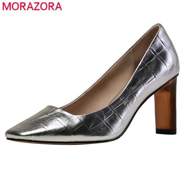 dress shoes morazora 2021 big size 42 single women pumps genuine leather square toe spring summer office woman, Black
dress shoes morazora 2021 big size 42 single women pumps genuine leather square toe spring summer office woman, Black
