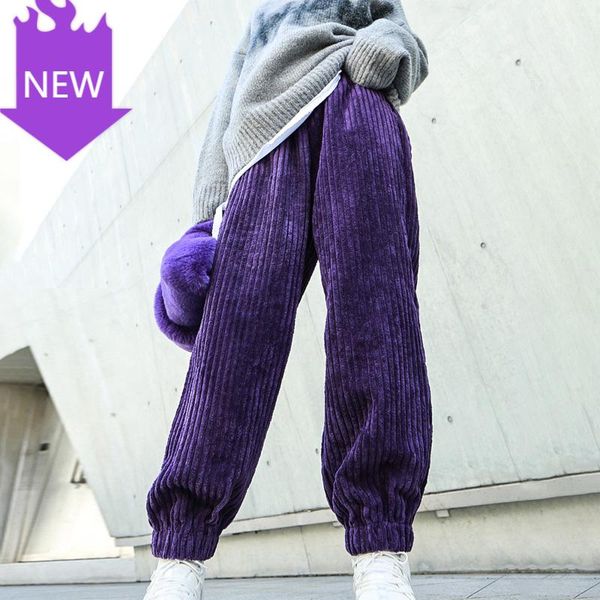 arge size minimalist hip hop pants female 2021 fashion clothes casual loose corduroy pant for women high waist black women's & capris, Black;white
arge size minimalist hip hop pants female 2021 fashion clothes casual loose corduroy pant for women high waist black women's & capris, Black;white