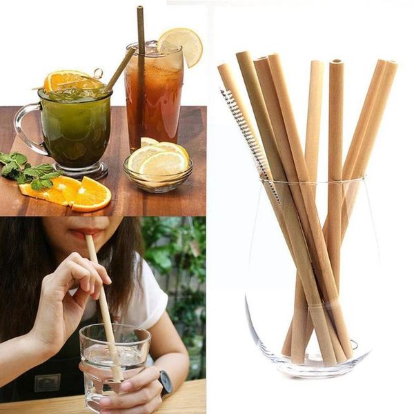 drinking straws 10pcs/set natural bamboo straw portable reusable tools clean bar case with brush eco-friendly w7s8
drinking straws 10pcs/set natural bamboo straw portable reusable tools clean bar case with brush eco-friendly w7s8