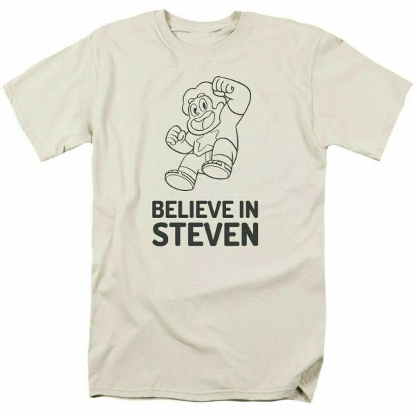 steven universe believe in steven t shirt mens licensed cartoon merch cream, White;black
steven universe believe in steven t shirt mens licensed cartoon merch cream, White;black