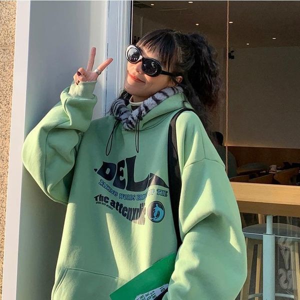 women's hoodies & sweatshirts houzhou winter warm harajuku hoodie oversize streetwear women korean style thick letter print sweatshirt, Black
women's hoodies & sweatshirts houzhou winter warm harajuku hoodie oversize streetwear women korean style thick letter print sweatshirt, Black