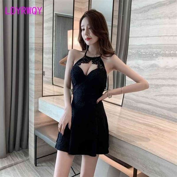 night show thin technician leakage chest black lace dress girl office lady sleeveless zippers 210416, Black;gray
night show thin technician leakage chest black lace dress girl office lady sleeveless zippers 210416, Black;gray