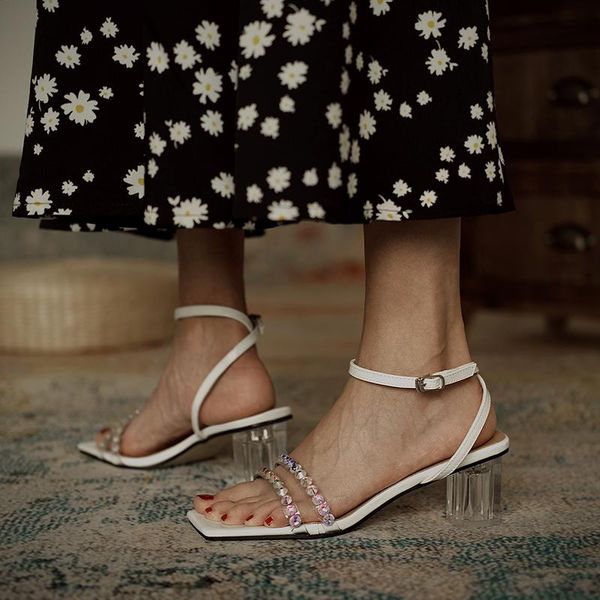 summer leather rhinestone word buckle open-toe fairy wind sandals fashion wild thick heel with z973, Black
summer leather rhinestone word buckle open-toe fairy wind sandals fashion wild thick heel with z973, Black