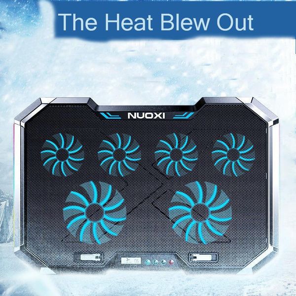 lapcooling pads 1pc q8 notebook cooler pad 6 fans 7 levels adjustable stand liquid crystal screen 2 usb ports
lapcooling pads 1pc q8 notebook cooler pad 6 fans 7 levels adjustable stand liquid crystal screen 2 usb ports