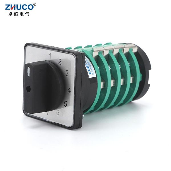 smart home control zhuco kdhc-32/3x7-5 690v 32a 1-7 7 position 5 pole sliver contact adjustable welding machine rotary changeover cam switch
smart home control zhuco kdhc-32/3x7-5 690v 32a 1-7 7 position 5 pole sliver contact adjustable welding machine rotary changeover cam switch