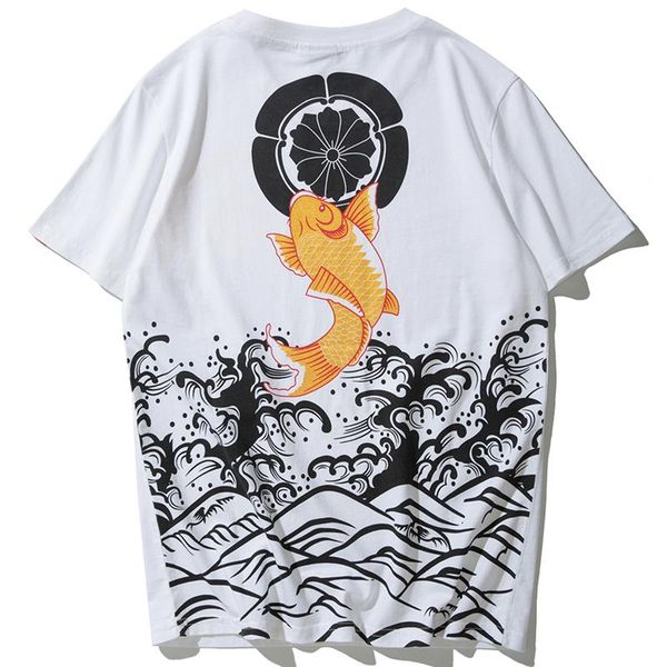 men's t-shirts bebovizi men harajuku t shirt waves carp hip hop streetwear summer short sleeve tshirt japanese style cotton tees, White;black
men's t-shirts bebovizi men harajuku t shirt waves carp hip hop streetwear summer short sleeve tshirt japanese style cotton tees, White;black