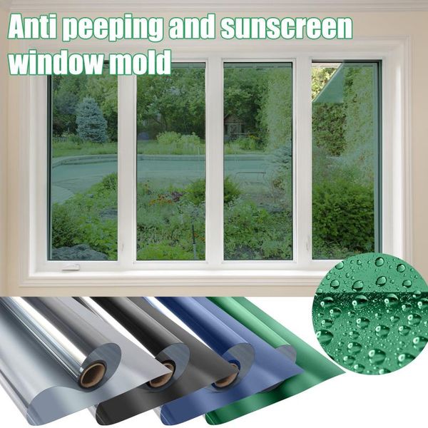 window stickers 30x100cm self adhesive glass sticker one way vision mirror effect tint film uv rejection heat control for home #40
window stickers 30x100cm self adhesive glass sticker one way vision mirror effect tint film uv rejection heat control for home #40