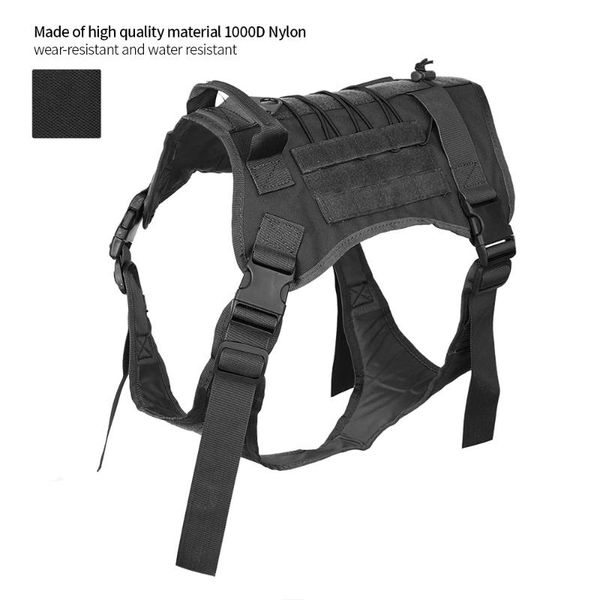 dog apparel nylon tactical service vest harness training pet comfortable military harn
dog apparel nylon tactical service vest harness training pet comfortable military harn