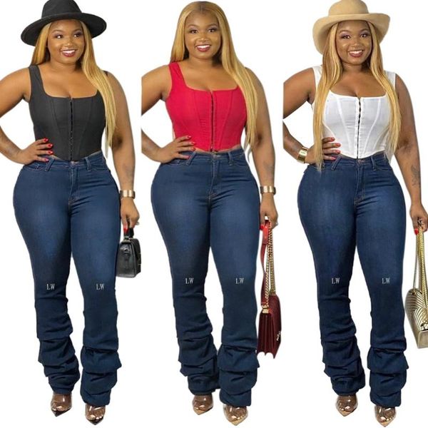 women's jeans for tall women denim ruched stacked pants 2021 fashion casual jean trousers femme, Blue
women's jeans for tall women denim ruched stacked pants 2021 fashion casual jean trousers femme, Blue